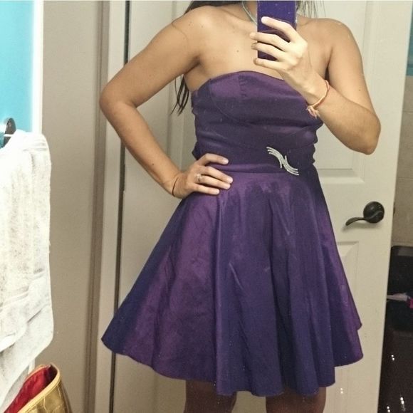 Homecoming Dress Purple  - Picture 10 of 10